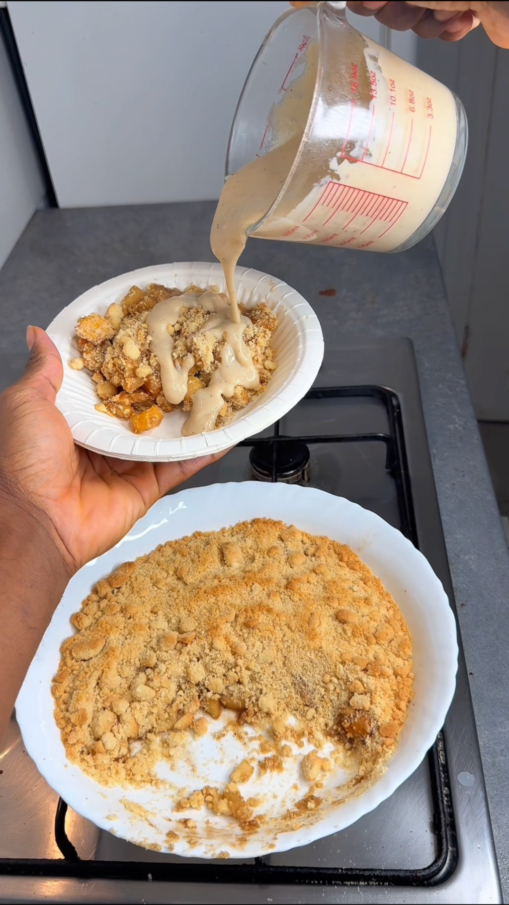 Jamaican Rum Cream Custard