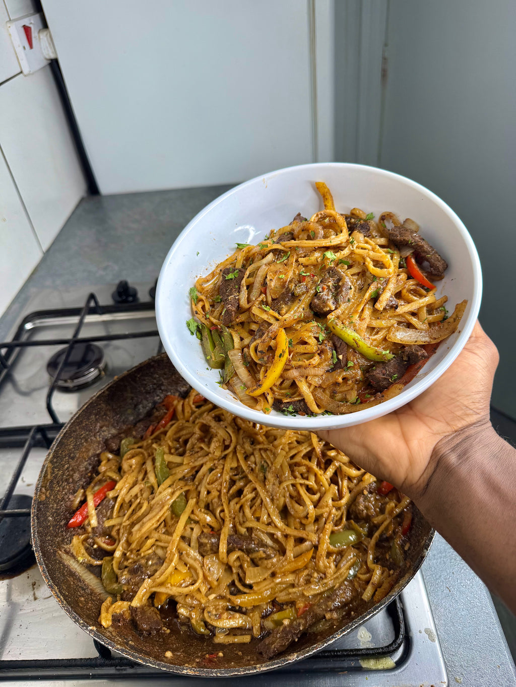 Pepper Steak Rasta Pasta