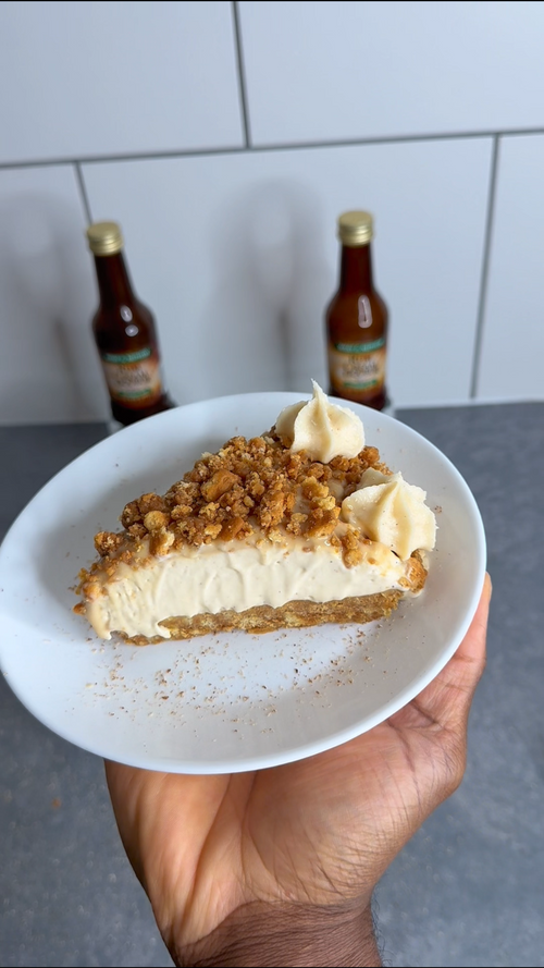 Jamaican  Rum Cream Cheesecake