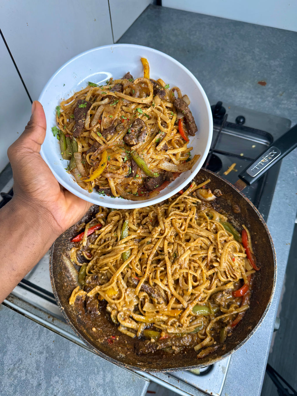 Pepper Steak Rasta Pasta