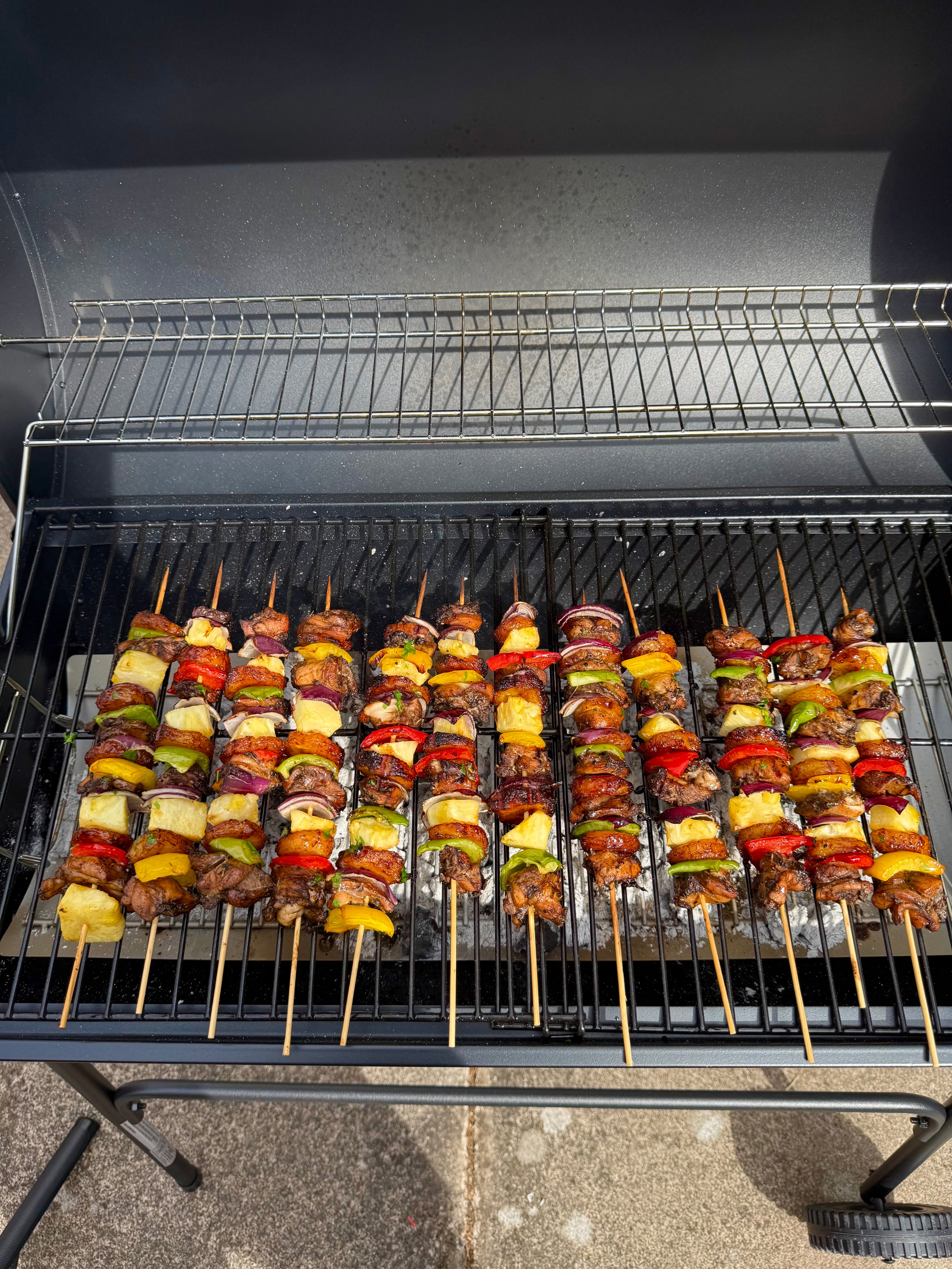 Jerk Chicken & Plantain Kebab Skewers