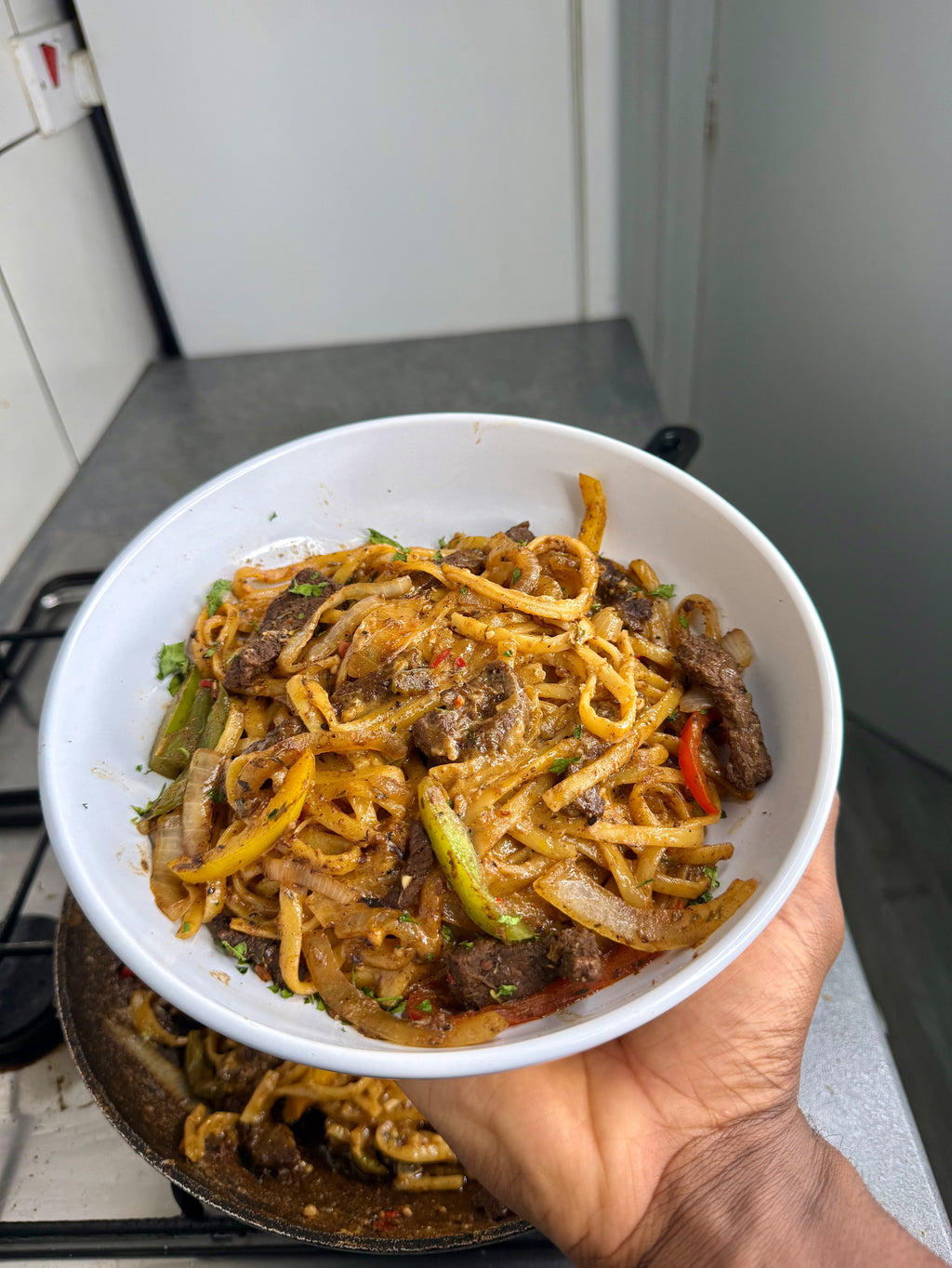 Pepper Steak Rasta Pasta