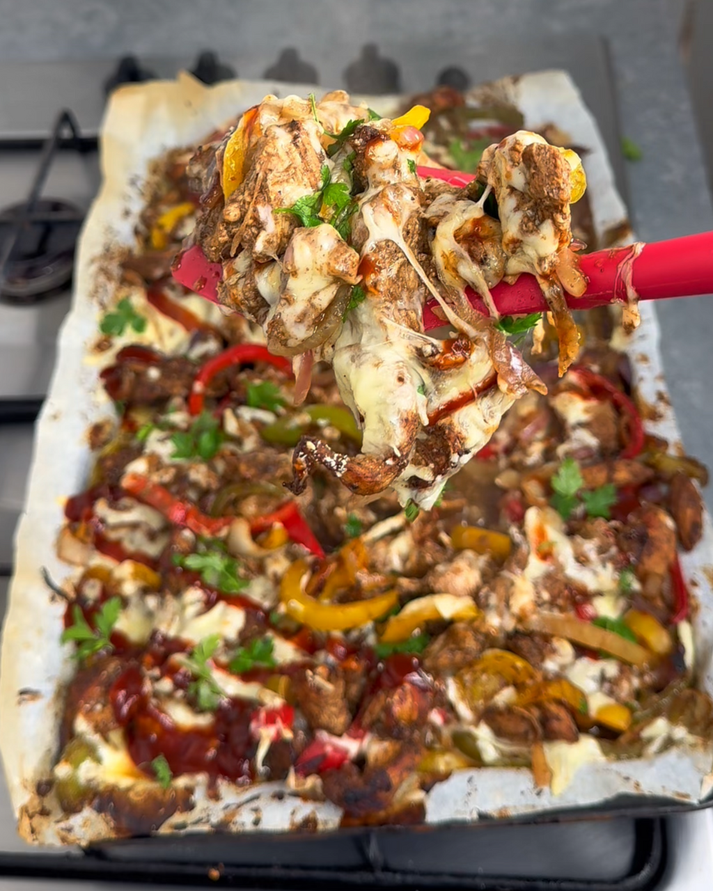 One Pan Jerk Chicken Fajita