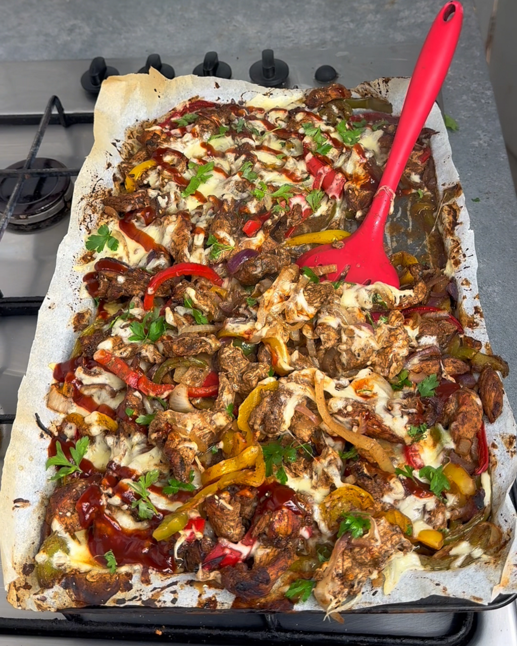 One Pan Jerk Chicken Fajita