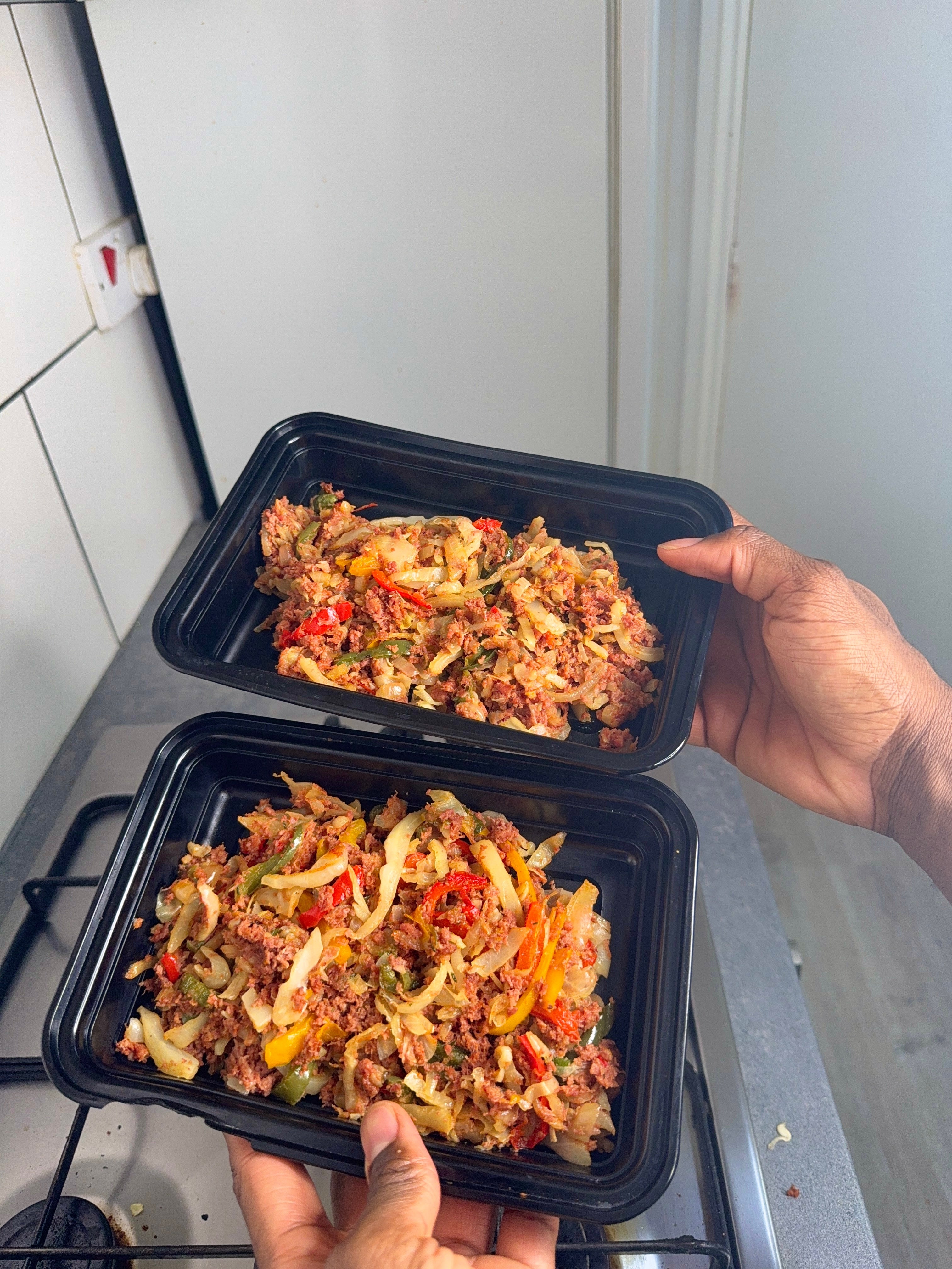 Jamaican Corn Beef & Cabbage